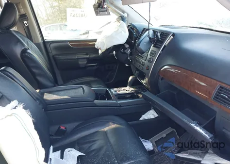 2011 Nissan Armada Platinum from USA, damaged, VIN 5N1AA0NE1BN615227